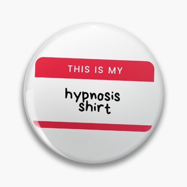 Item preview, Hypnosis Shirt Nametag designed and sold by HypnoMemers.
