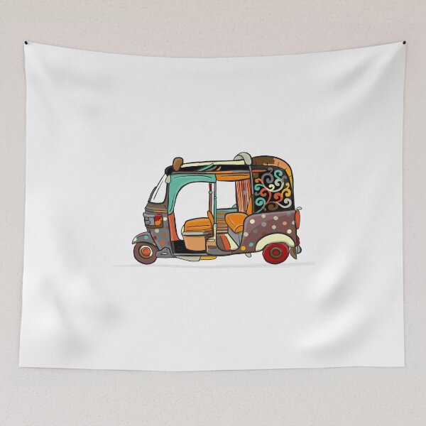 Item preview, Tuktuk, motorbike asian taxi designed and sold by Kudryashka.