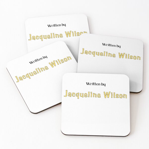 Item preview, Written by Jacqueline Wilson / kids teen author bookworm sticker designed and sold by LaundrySalt.