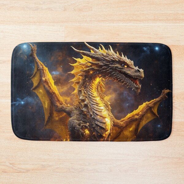 Item preview, Imaginary Yellow Cosmic Dragon designed and sold by LunarNebula.