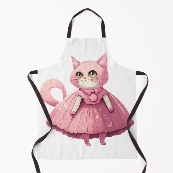 Item preview, Cat in Pink Dress designed and sold by DesignsPrints.