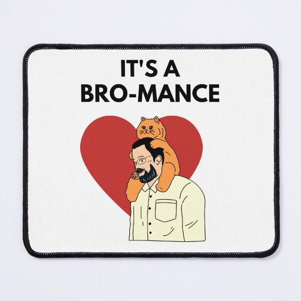 Item preview, It’s a bro-mance, ginger Persian cat dad designed and sold by BritishDelights.