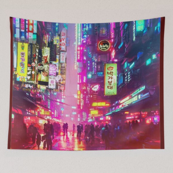 Item preview, South Korean City Street designed and sold by Sanctum Icons.