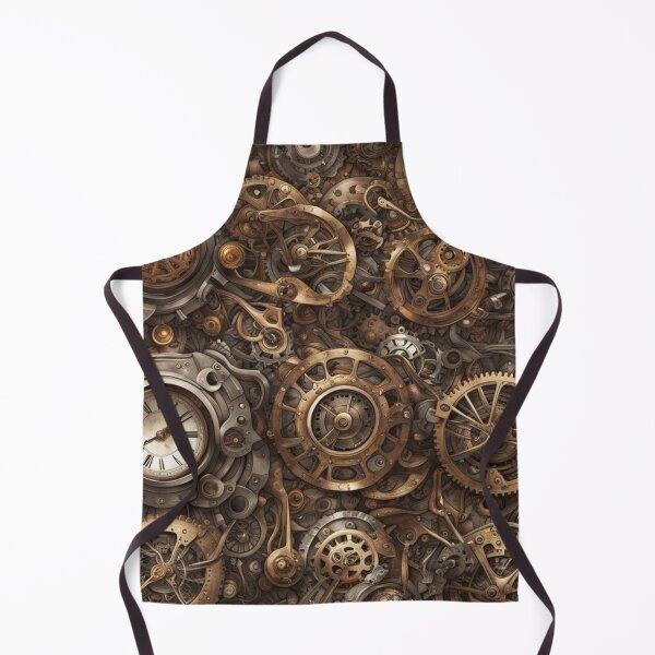 Item preview, Steampunk Clockwork Pattern, Abstract Art, Fantasy designed and sold by Burn-Ego.