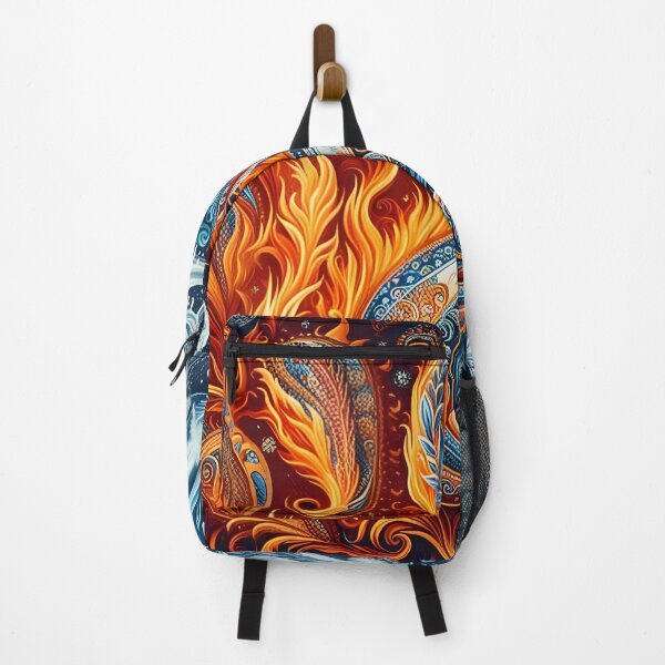 Item preview, Fire And Ice Paisley designed and sold by PaisleyPassion1.