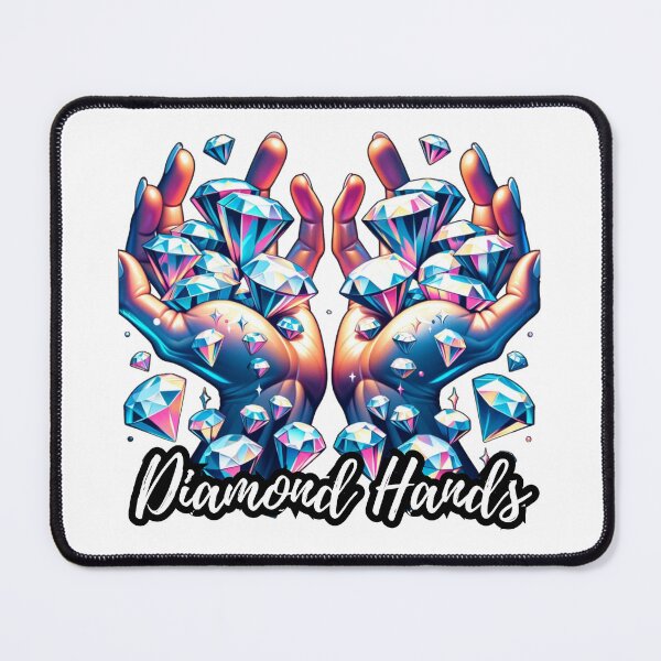 Item preview, Diamond Hands when Investing in Stocks and Crypto designed and sold by kylmllr101684.