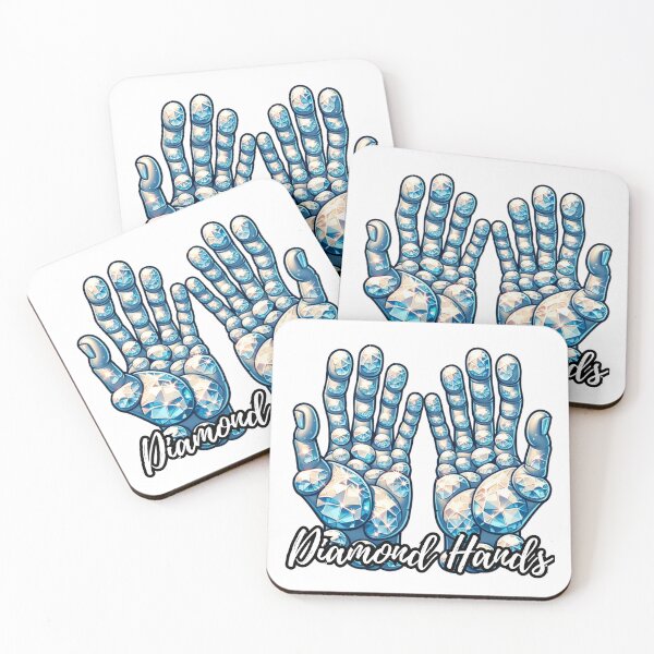 Item preview, Diamond Hands for Investing in Crypto and Stocks designed and sold by kylmllr101684.