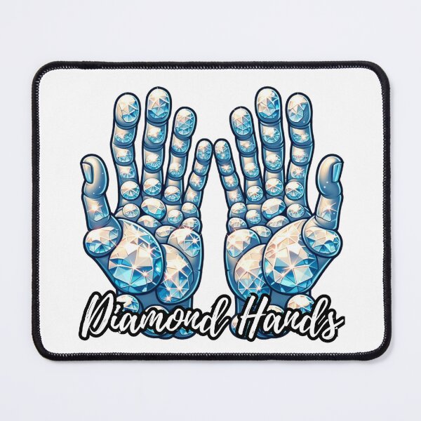 Item preview, Diamond Hands for Investing in Crypto and Stocks designed and sold by kylmllr101684.