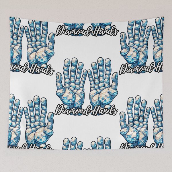Item preview, Diamond Hands for Investing in Crypto and Stocks designed and sold by kylmllr101684.