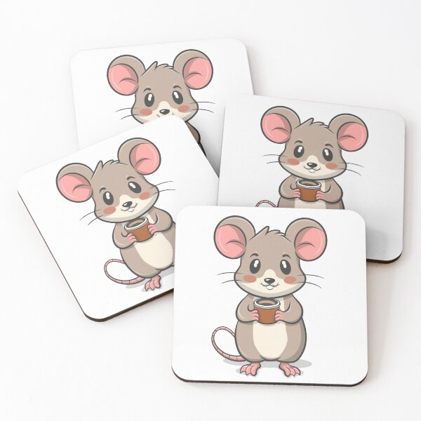 Item preview, Mouse with coffee designed and sold by Sn1ver.