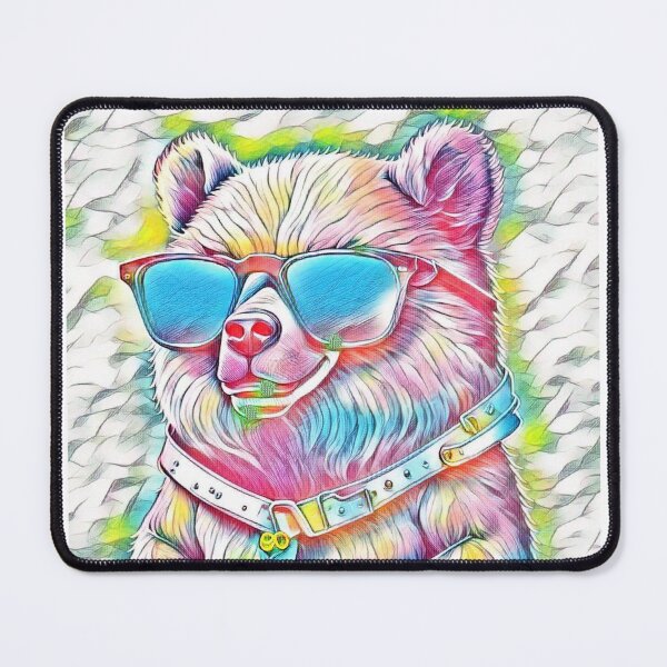 Item preview, Colorful Polar Bear Grazer designed and sold by TGAL2.