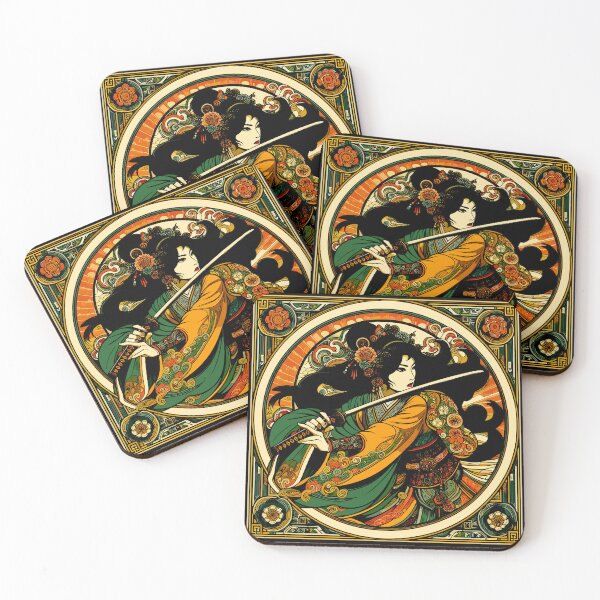 Item preview, Warrior Princess Chinese Traditional meets Art Nouveau designed and sold by Roger-C.