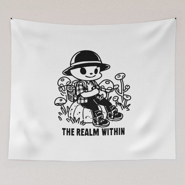 Item preview, The Realm Within Mushroom guy designed and sold by TheRealmWithin.