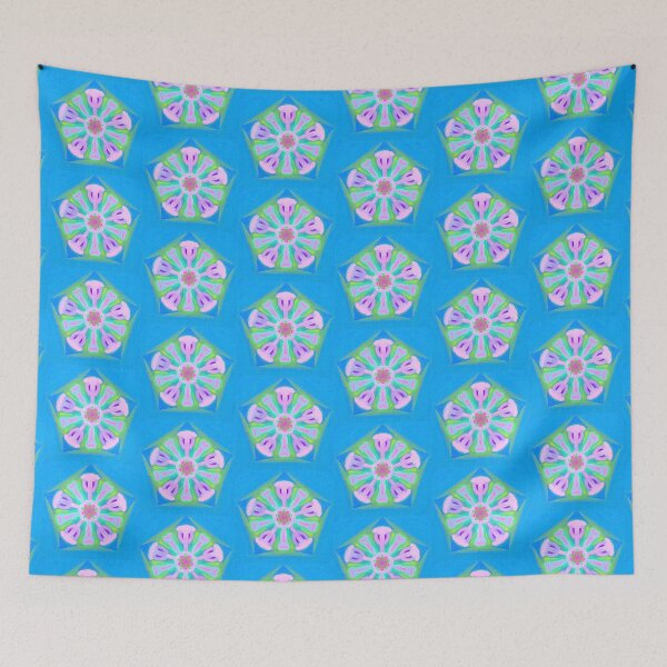 Item preview, Pink and Blue Pattern designed and sold by Betty Mackey.