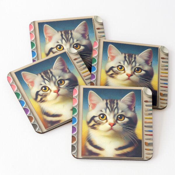 Item preview, Whisker Reverie: American Bobtail Dreamscape designed and sold by BastKittyStore.