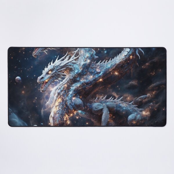 Item preview, Imaginary White Cosmic Dragon designed and sold by LunarNebula.