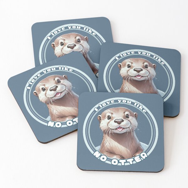 Item preview, I Love You Like No Otter designed and sold by LittleGnomad.