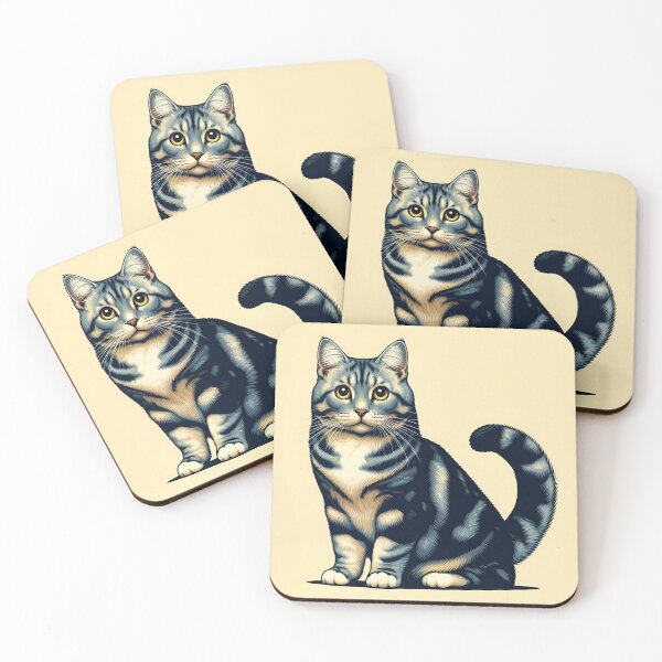 Item preview, Whisker Visions: American Bobtail Harmony designed and sold by BastKittyStore.