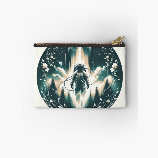 Item preview, Astronaut in the Mystic Forest designed and sold by SunkenCost.