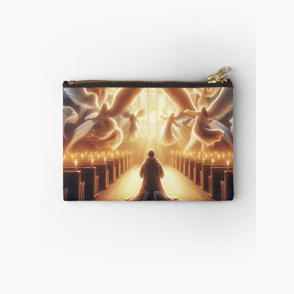 Item preview, Angels surrounding in prayer designed and sold by JesusClub.