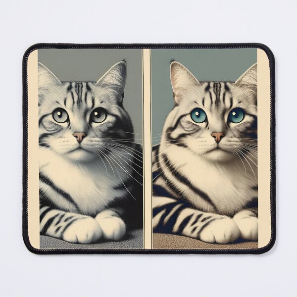 Item preview, Whisker Waltz: American Bobtail Elegance designed and sold by BastKittyStore.