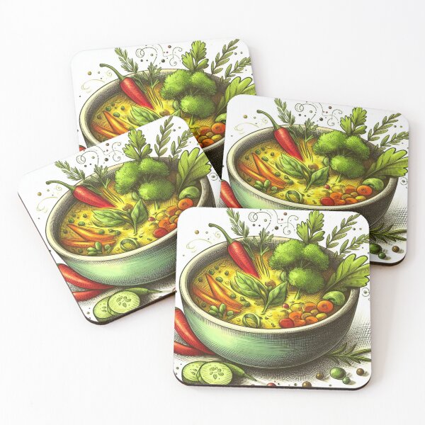 Item preview, Soup of the Day: Veggie Delight designed and sold by Vikingaquarist.