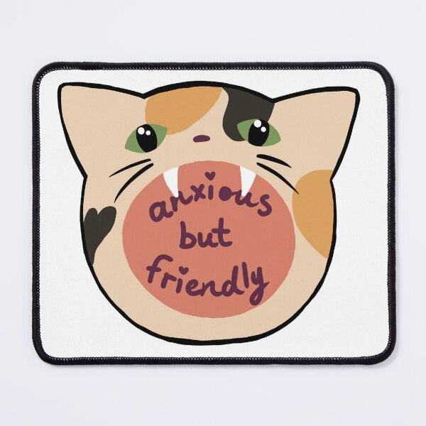 Item preview, Anxious calico cat designed and sold by forget-mei-not.
