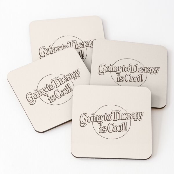 Item preview, going to therapy is cool! designed and sold by oliviafeelsweird.