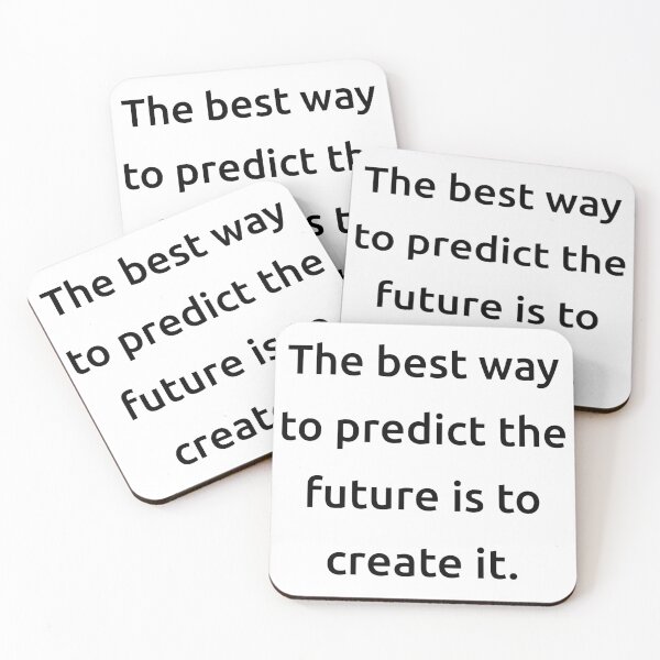 Item preview, The best way to predict the future is to create it. designed and sold by IMCDT.