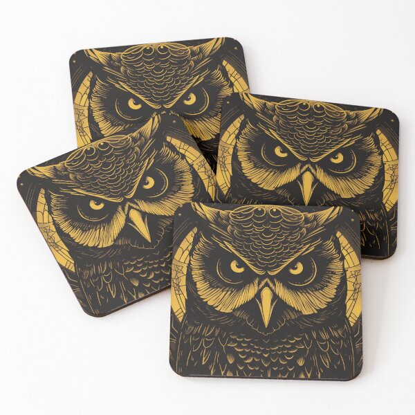 Item preview, Menacing owl. designed and sold by maulbang.