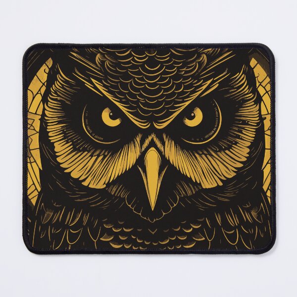 Item preview, Menacing owl. designed and sold by maulbang.