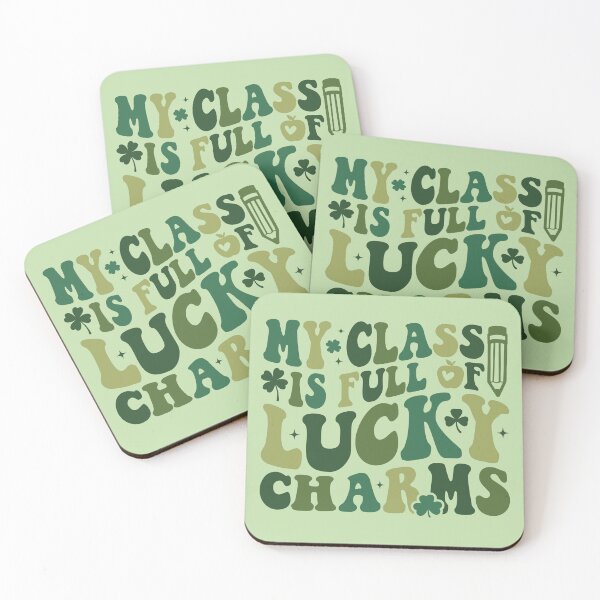 Item preview, My Class is Full of Lucky Charms Teacher Green Shamrock St Patrick's Day designed and sold by ArtMeetsPizza.