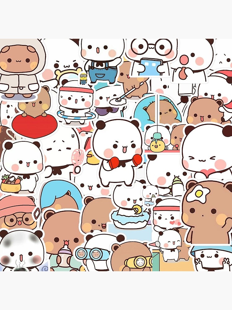 Bubu and Japanese Pudding | Vinyl Sticker Bubu and Japanese Pudding | Vinyl Sticker
