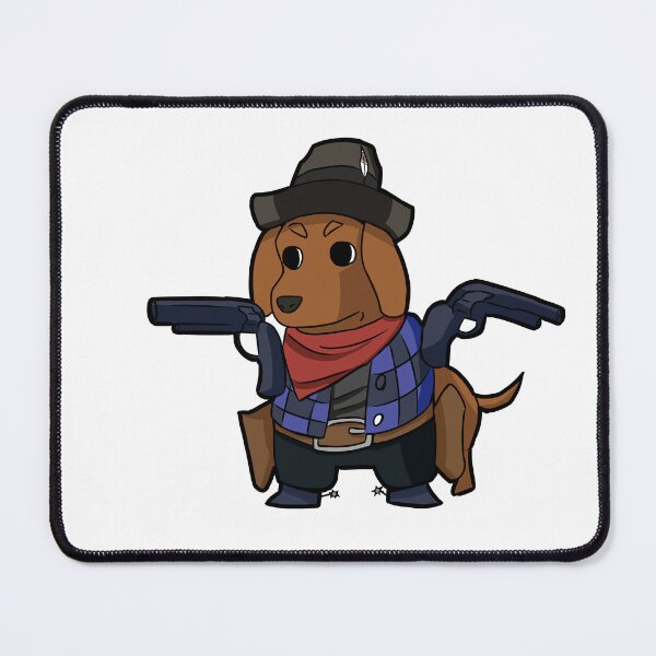 Item preview, Cowboy Dachshund designed and sold by TheHareStudio.