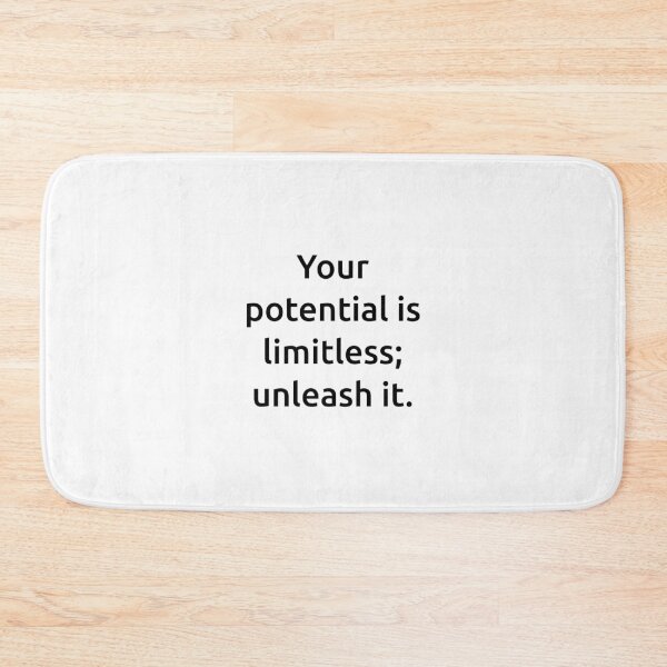 Item preview, Your potential is limitless; unleash it. designed and sold by IMCDT.