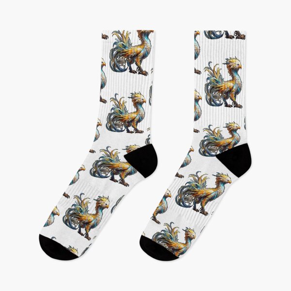 Item preview, Outlined Electric Chocobo from Final Fantasy Games designed and sold by kylmllr101684.