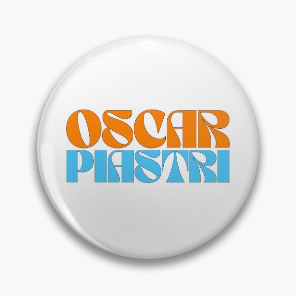 Item preview, Oscar Piastri Typography (McLaren colours) designed and sold by swordfishlexie.