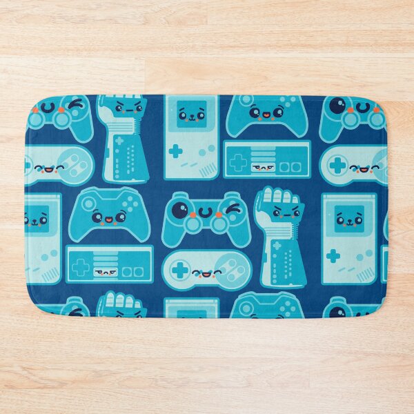 Item preview, Cute as Buttons Kawaii Video Game Controllers designed and sold by vonplatypus.