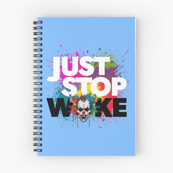 Item preview, Just Stop Woke Clown World (White/Black) designed and sold by InnocDesigns.