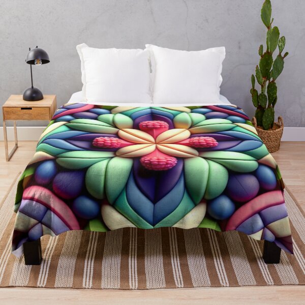 Item preview,   Futuristic Geometric  Pistachio, Raspberry, Blueberry, Martinique Artwork designed and sold by mymagicstoreus.