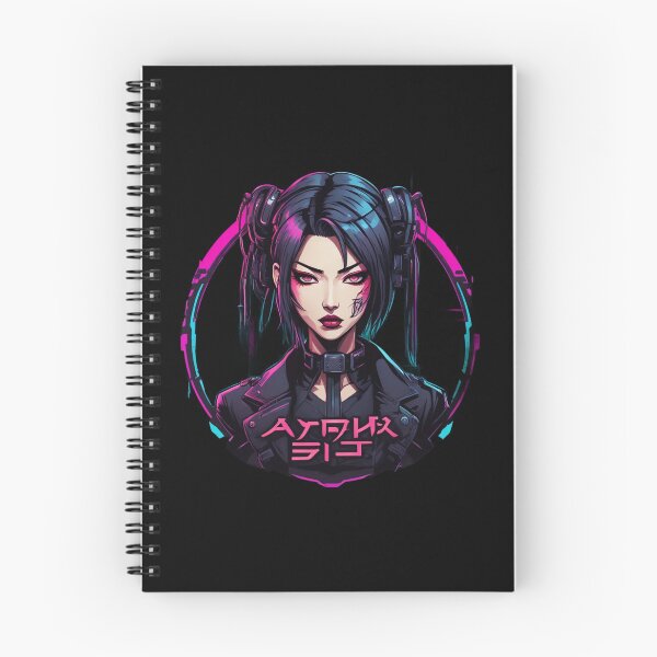 Item preview, Anime Cyberpunk Girl, Kanji, Unique Design designed and sold by Burn-Ego.