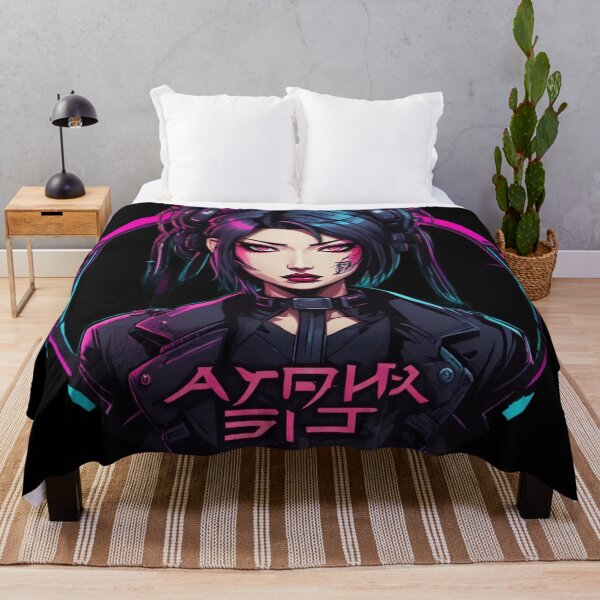 Item preview, Anime Cyberpunk Girl, Kanji, Unique Design designed and sold by Burn-Ego.