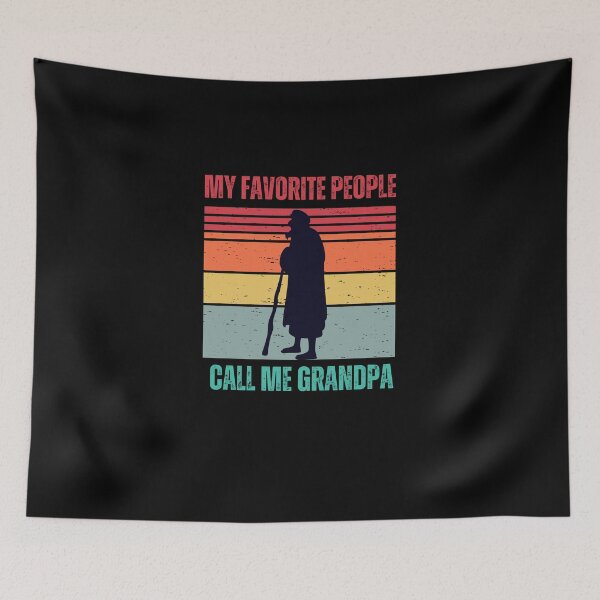 Item preview, my favorite people call me grandpa designed and sold by Hamzakhotbi.