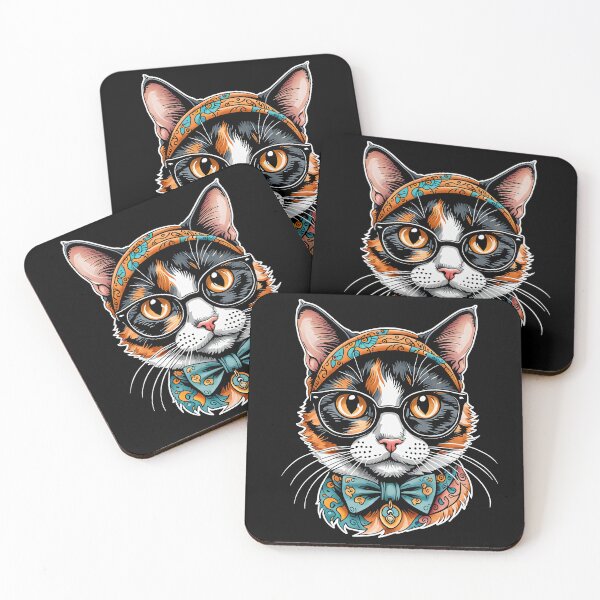 Item preview, Hipster Cat #2 designed and sold by George Michael.