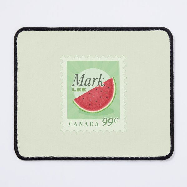 Item preview, Mark Lee Green Watermelon Letter Stamp - NCT designed and sold by dreammindnight.