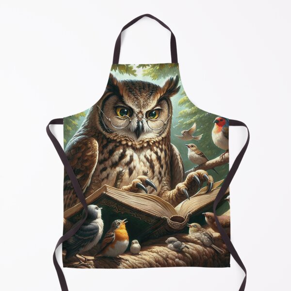 Item preview, Owl telling a story designed and sold by yodabi.