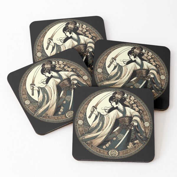Item preview, Chinese Swordswoman Warrior Princess Art Nouveau Style designed and sold by Roger-C.