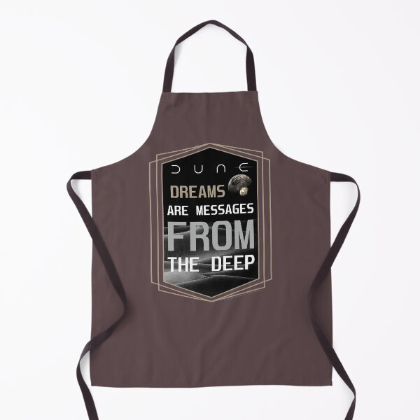 Item preview, DUNE. Dreams Are Messages From The Deep (brownish gray background) designed and sold by bekksa.