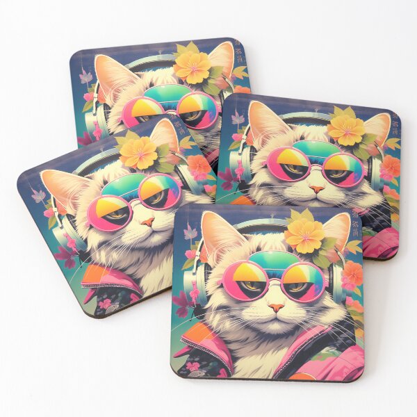 Item preview, Cat Phonk Style and Flowers designed and sold by FernGrin.