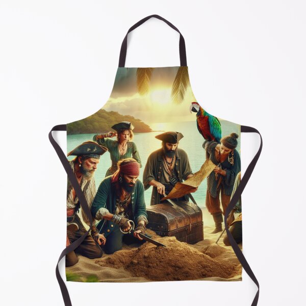 Item preview, Pirates discovering a hidden treasure designed and sold by yodabi.
